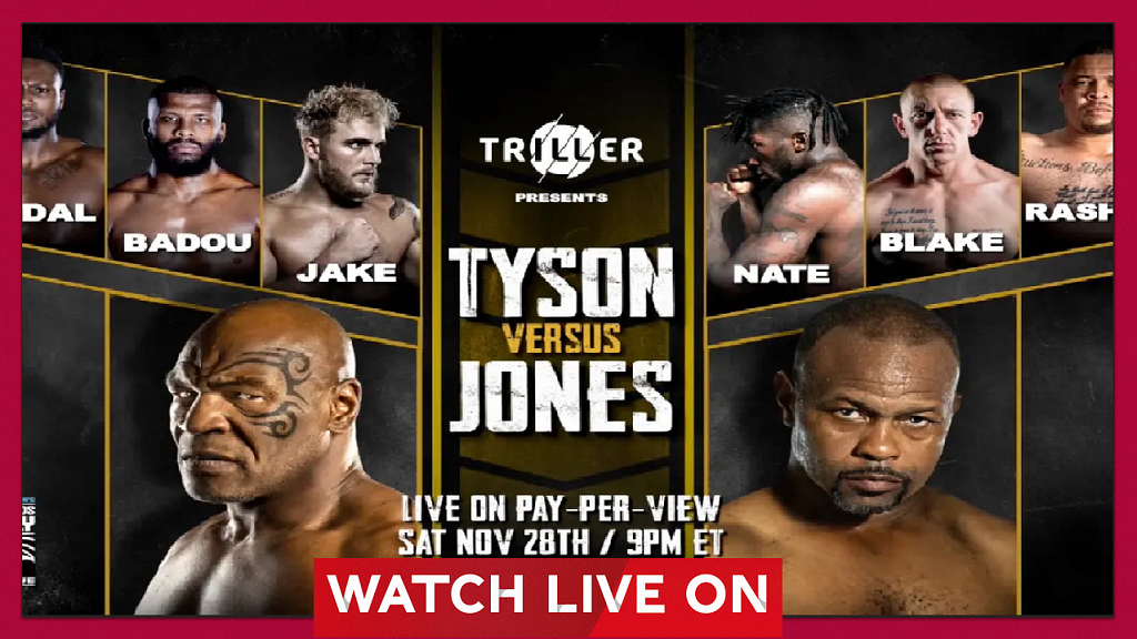 Roy Jones Vs Mike Tyson Boxing Live Stream Reddit Full Fight Results Updates Discussion Start Time How To Watch Online Backbenchers
