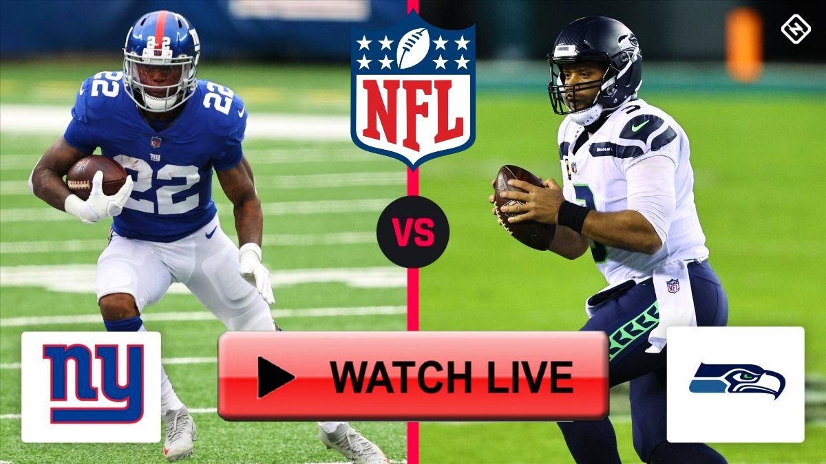 Giants vs Seahawks Live Stream Free on Reddit | NFL Week ...