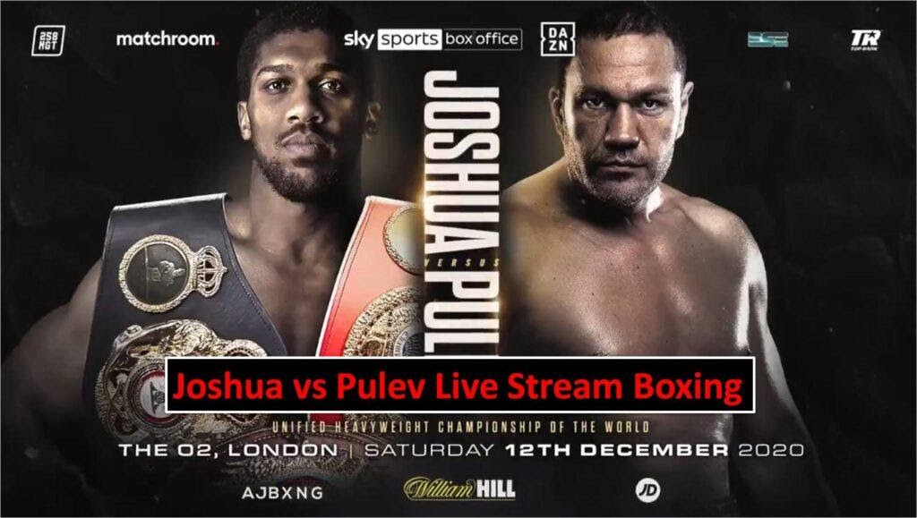 boxing Anthony Joshua vs Pulev: Live AJ vs Pulev Fight ...