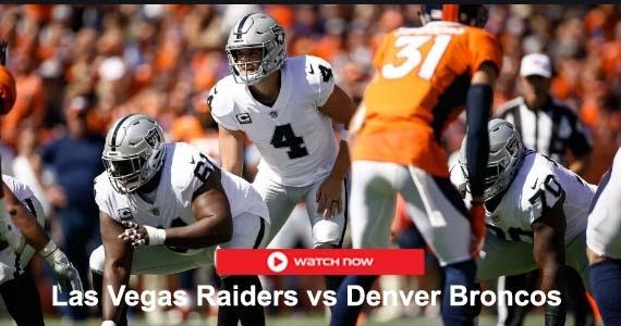 Streams NFL !! Raiders vs Broncos Live Stream Free On ...