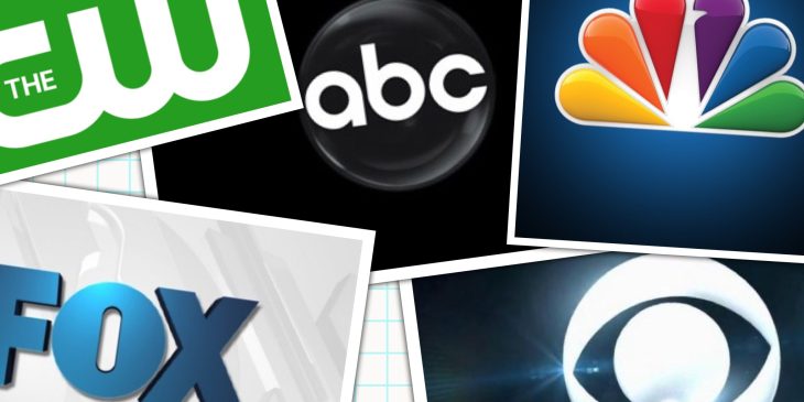 The broadcast networks of ABC, CBS, NBC, Fox and The CW