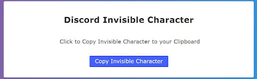 Discord Invisible Name & Avatar (Updated 2022) - Programming Insider