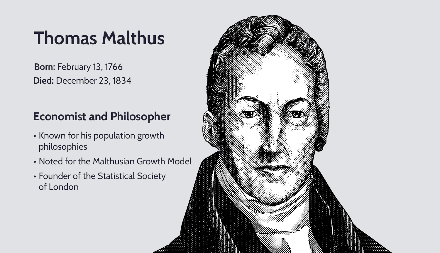 thomas malthus argued in his essay on the principle of population (1798) that quizlet